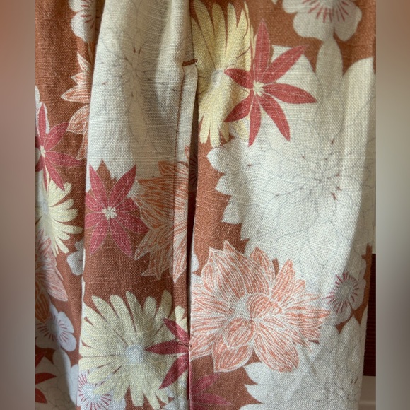 NWT FAHERTY Ramona Smocked Puff Sleeve Dress size M - Picture 8 of 12